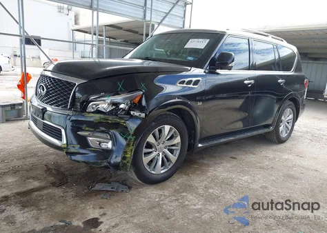 2016 Infiniti Qx80 из США, поврежденный, VIN JN8AZ2NF6G9613639